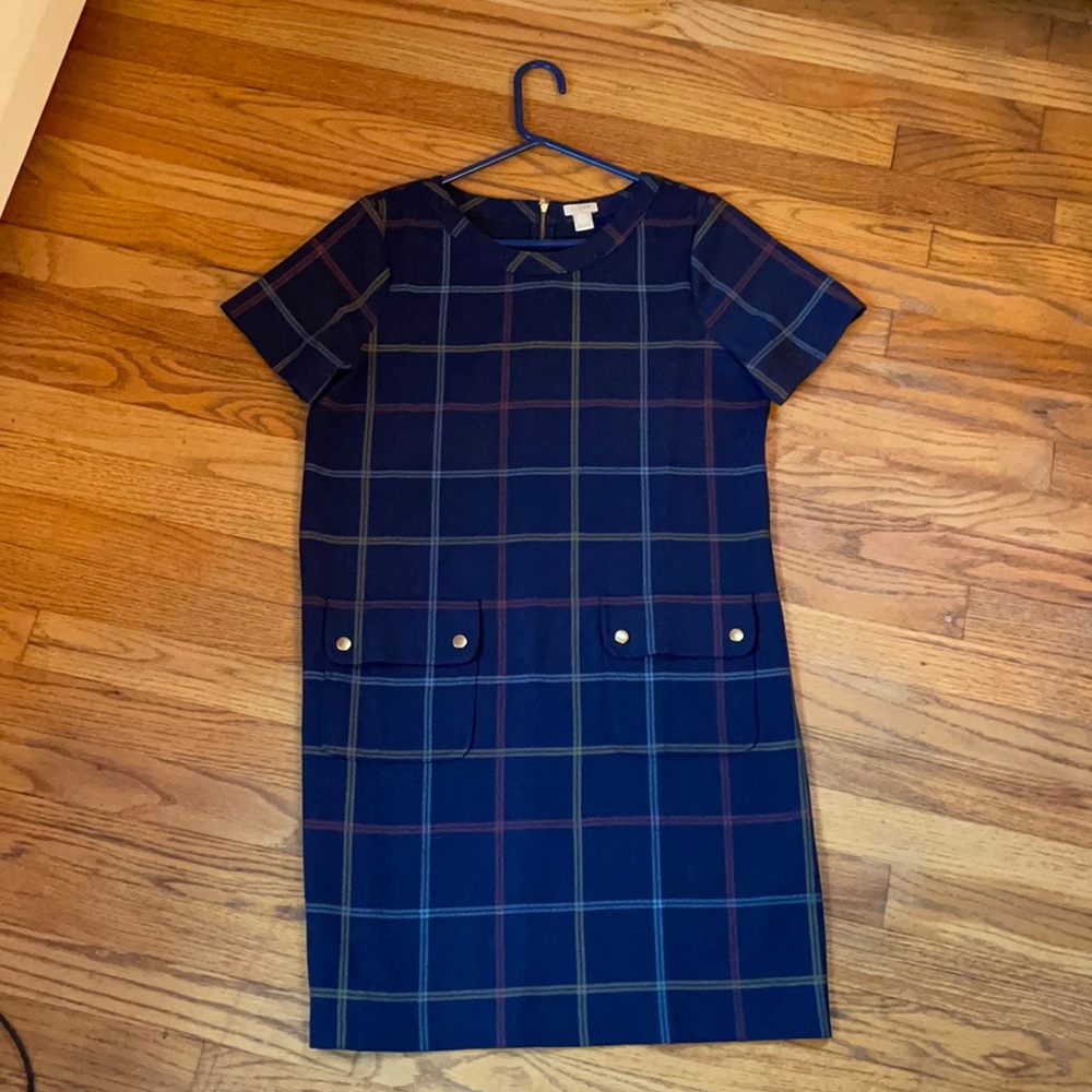 JCrew Plaid dress